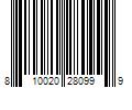 Barcode Image for UPC code 810020280999