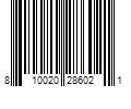 Barcode Image for UPC code 810020286021