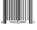 Barcode Image for UPC code 810020286670