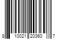 Barcode Image for UPC code 810021203607