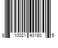 Barcode Image for UPC code 810021401805