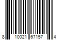 Barcode Image for UPC code 810021671574