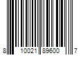 Barcode Image for UPC code 810021896007. Product Name: Kosas BB Burst Tinted Moisturizer Gel Cream with Copper Peptides Light Cool 13 1 oz / 30 mL