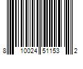 Barcode Image for UPC code 810024511532. Product Name: LAWLESS Skin-Smoothing Talc-Free Perfecting Powder Medium 0.32 oz / 9.1 g