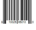 Barcode Image for UPC code 810025650100