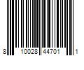 Barcode Image for UPC code 810028447011