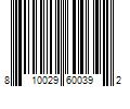 Barcode Image for UPC code 810029600392