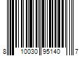 Barcode Image for UPC code 810030951407