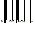 Barcode Image for UPC code 810031200078