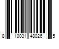 Barcode Image for UPC code 810031480265