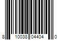 Barcode Image for UPC code 810038044040