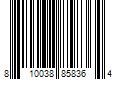 Barcode Image for UPC code 810038858364