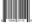 Barcode Image for UPC code 810040311109