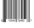 Barcode Image for UPC code 810040784507