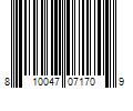 Barcode Image for UPC code 810047071709