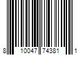 Barcode Image for UPC code 810047743811