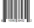 Barcode Image for UPC code 810050384322. Product Name: MAKEUP BY MARIO SuperSatin Lipstick, Size: .12Oz, Pink