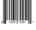 Barcode Image for UPC code 810061702511