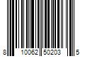 Barcode Image for UPC code 810062502035