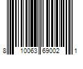 Barcode Image for UPC code 810063690021