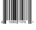 Barcode Image for UPC code 810063710781