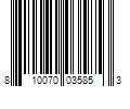 Barcode Image for UPC code 810070035853