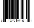 Barcode Image for UPC code 810070071431