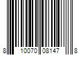 Barcode Image for UPC code 810070081478