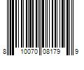 Barcode Image for UPC code 810070081799