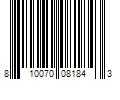 Barcode Image for UPC code 810070081843