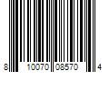 Barcode Image for UPC code 810070085704