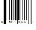 Barcode Image for UPC code 810070086367