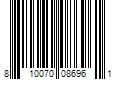 Barcode Image for UPC code 810070086961