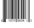 Barcode Image for UPC code 810070580063