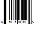 Barcode Image for UPC code 810071041495