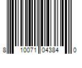 Barcode Image for UPC code 810071043840