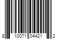 Barcode Image for UPC code 810071044212