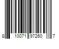 Barcode Image for UPC code 810071972607