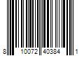 Barcode Image for UPC code 810072403841