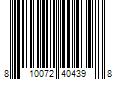 Barcode Image for UPC code 810072404398