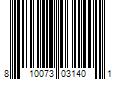 Barcode Image for UPC code 810073031401