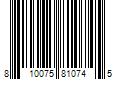 Barcode Image for UPC code 810075810745