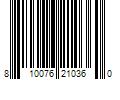 Barcode Image for UPC code 810076210360