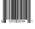 Barcode Image for UPC code 810078051541