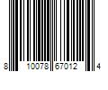 Barcode Image for UPC code 810078670124