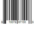 Barcode Image for UPC code 810078671008