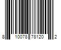 Barcode Image for UPC code 810078781202