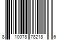 Barcode Image for UPC code 810078782186