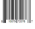 Barcode Image for UPC code 810079720767