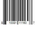 Barcode Image for UPC code 810081111607